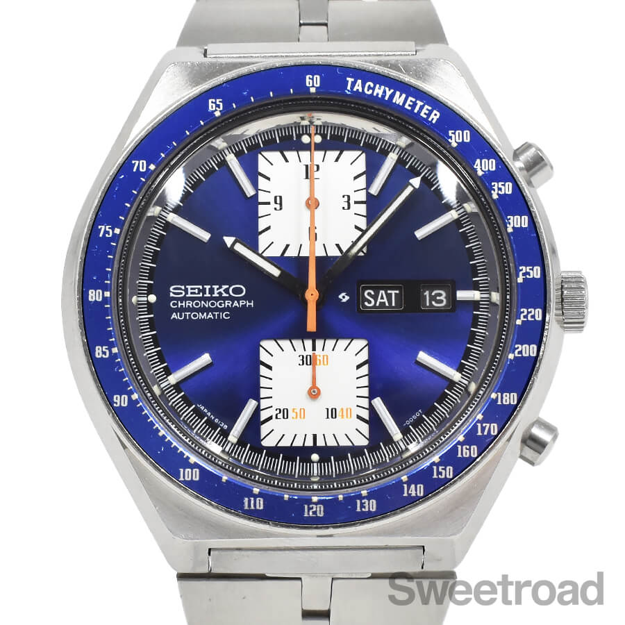 SEIKO AUTOMATIC クロノメーター,ハイビート￼青文字盤 レディース 24A3569.jpg?v=1734068745&width