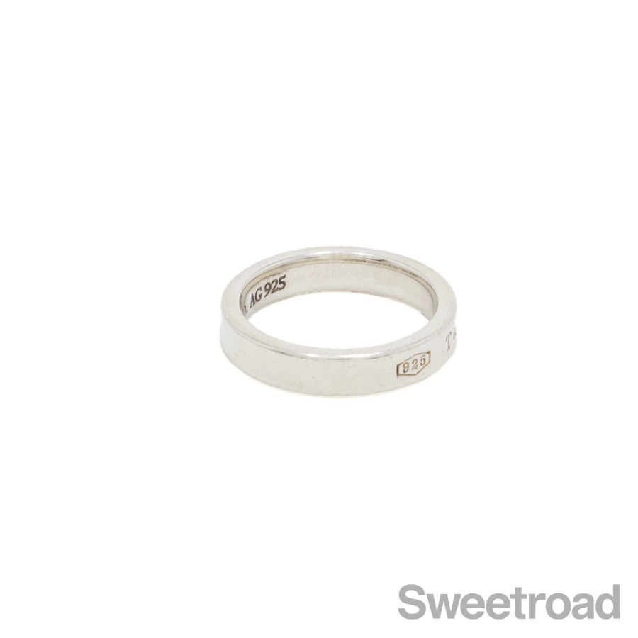 TIFFANY&Co ティファニー1837 ナローリング 10号 シルバー925
