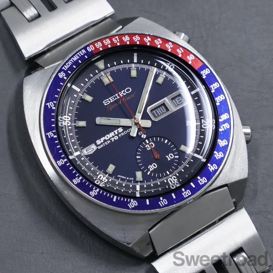 セイコー 5スポーツ スピードタイマー初期型 Ref.6139-6000 1969年製