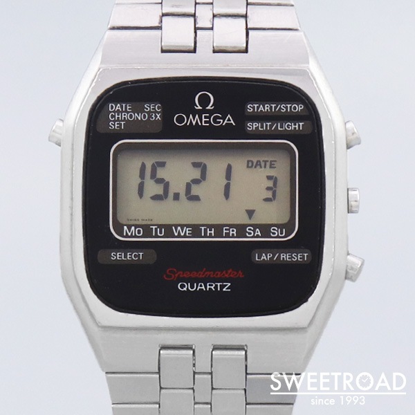 オメガ スピードマスター LCDデジタルクォーツ・クロノグラフ