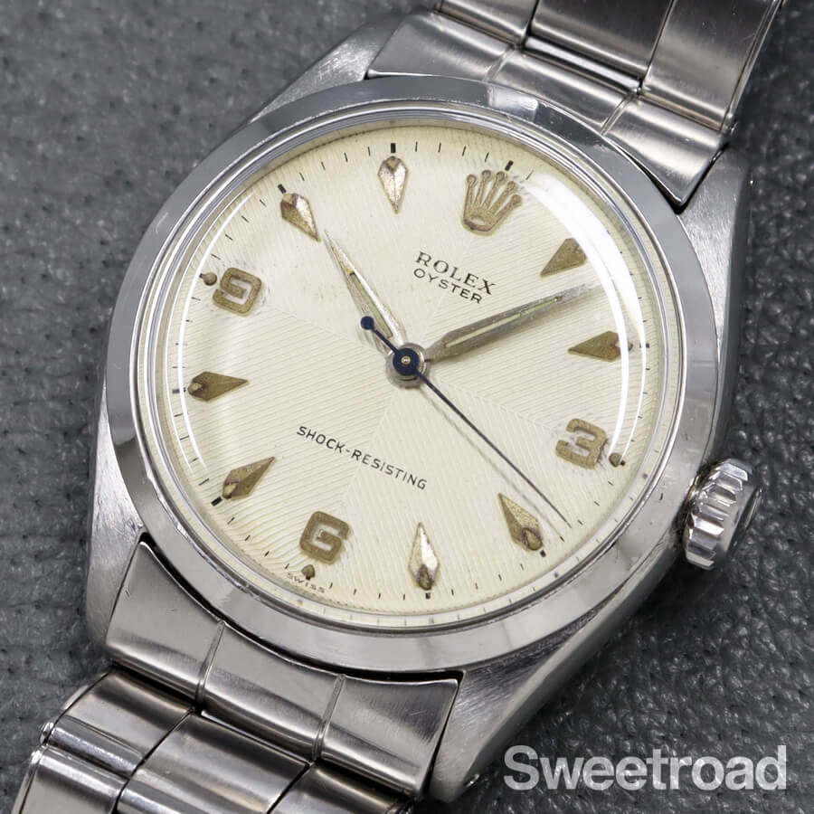 ロレックス オイスター シェブロンダイヤル Ref.6480 1958年製 w-29292