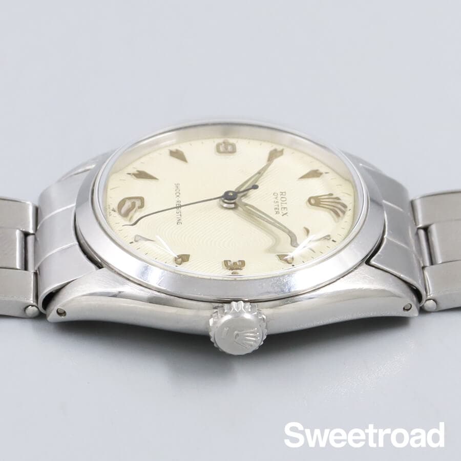 ロレックス オイスター シェブロンダイヤル Ref.6480 1958年製 w-29292