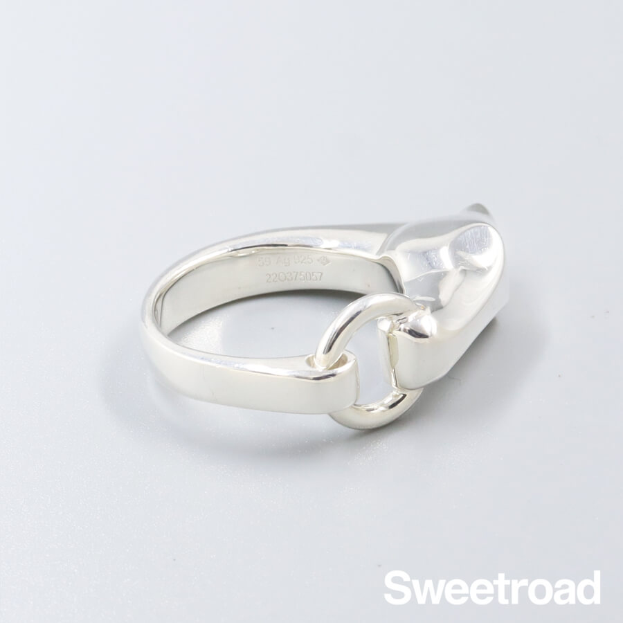 エルメス ギャロップリング 59サイズ 19号 925シルバー w-30246gnz