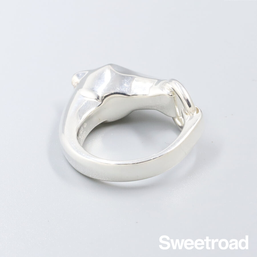 エルメス ギャロップリング 59サイズ 19号 925シルバー w