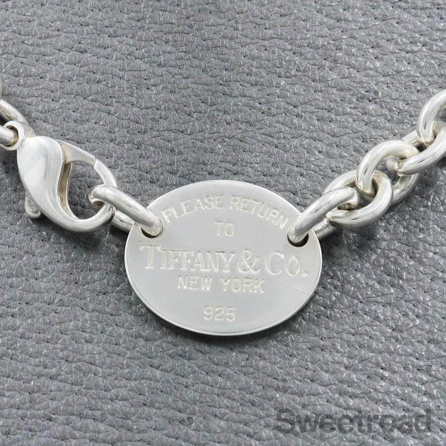 ティファニー　リターントゥティファニーオーバルタグネックレス TIFFANY & Co. ティファニー リターントゥ オーバル タグ