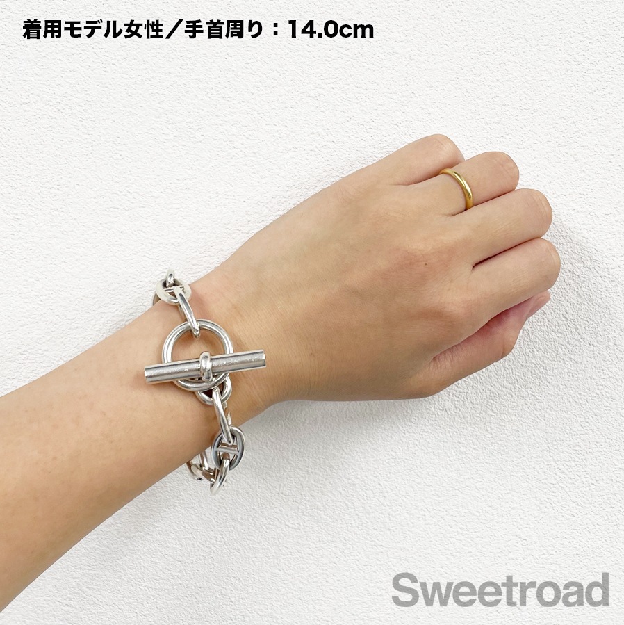 エルメス シェーヌダンクルチェーンブレスレット GMサイズ