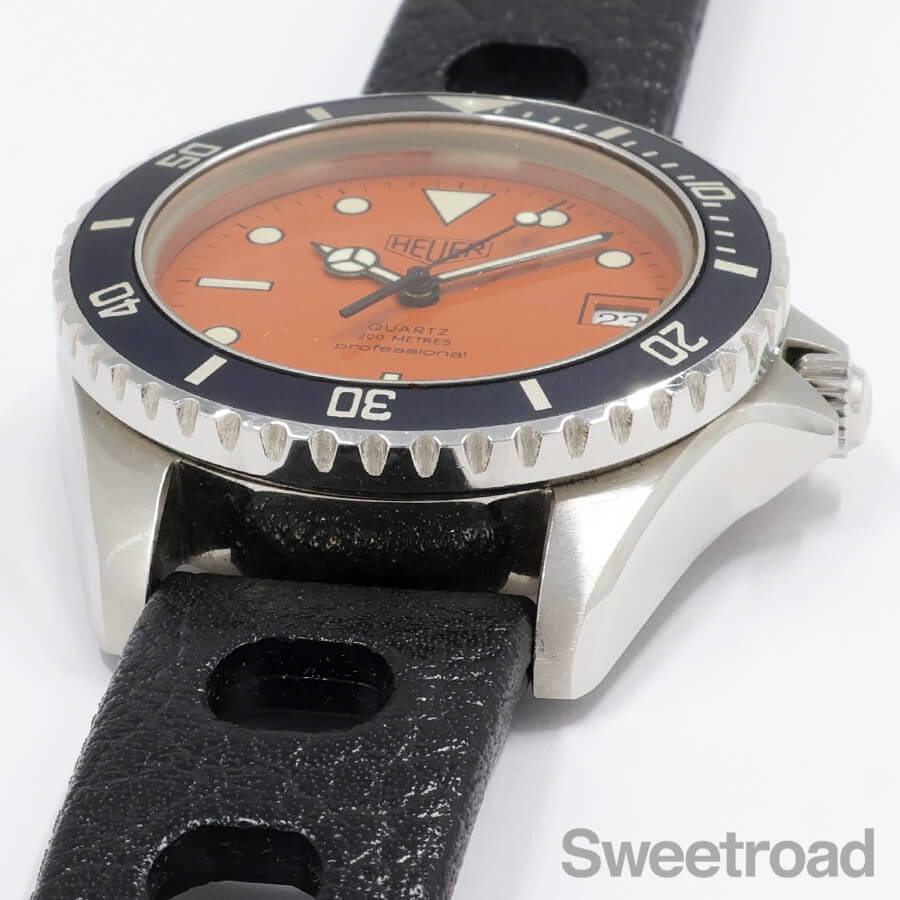 限定値下げ　ホイヤー プロフェッショナル ダイバー 200ｍHEUER ホイヤー プロフェッショナル ダイバー200m クォーツ 1980年代