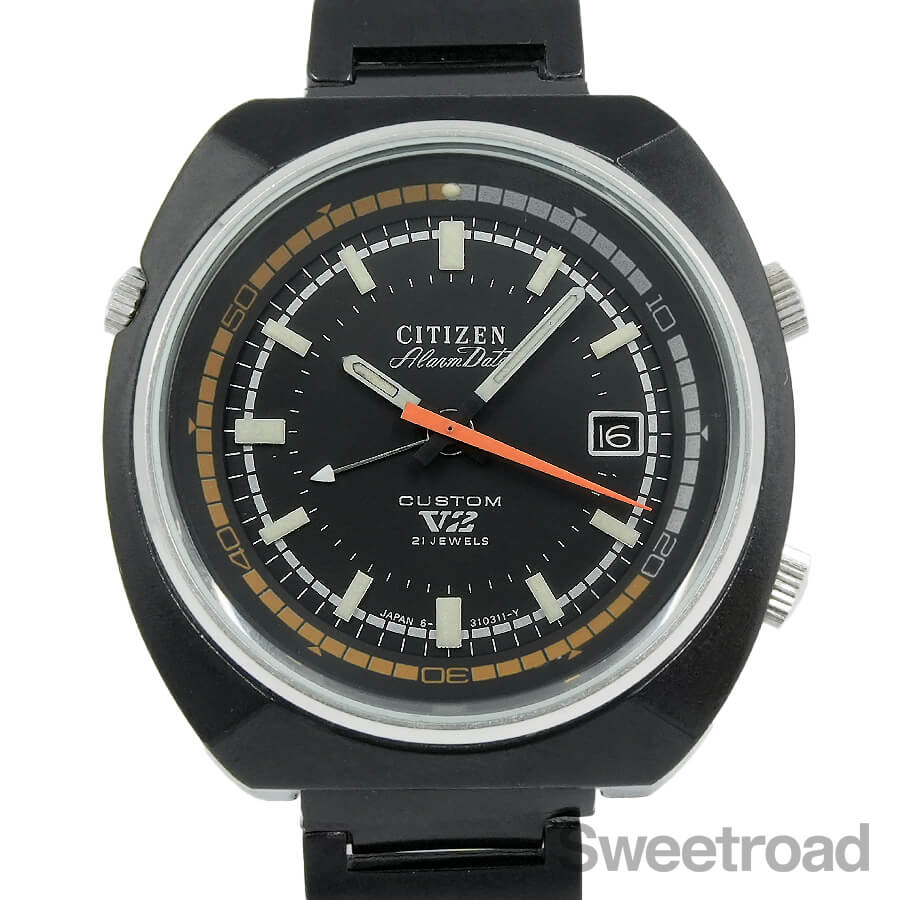 シチズン アラームデイト カスタムV2 Ref.4-310179Y 1971年製