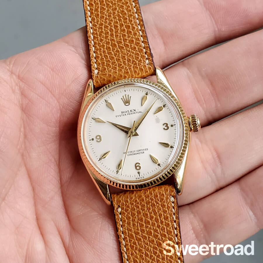 ROLEX アンティーク ロレックス オイスター パーペチュアル ロレックス オイスターパーペチュアル Ref.6567 18KYG