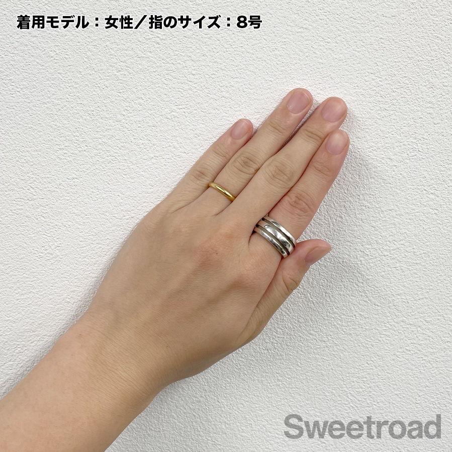 ティファニー TIFFANY グルーブドリング ダブルライン 12号 SV925 ティファニー TIFFANY グルーブドリング ダブルライン 12号