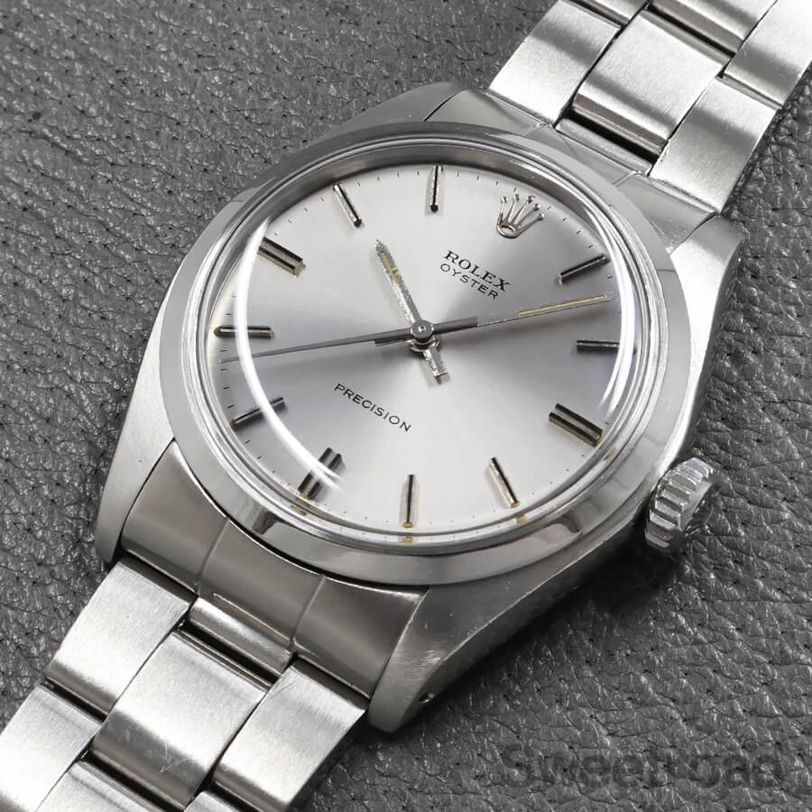 ROLEX OYSTER Ref.6426 Linen Dial – TIMEANAGRAM