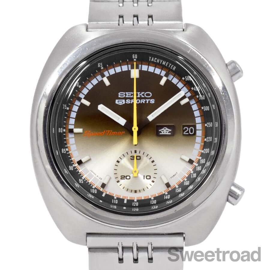 商談中 セイコー 5スポーツ スピードタイマー Ref.6139-7012 1972年製