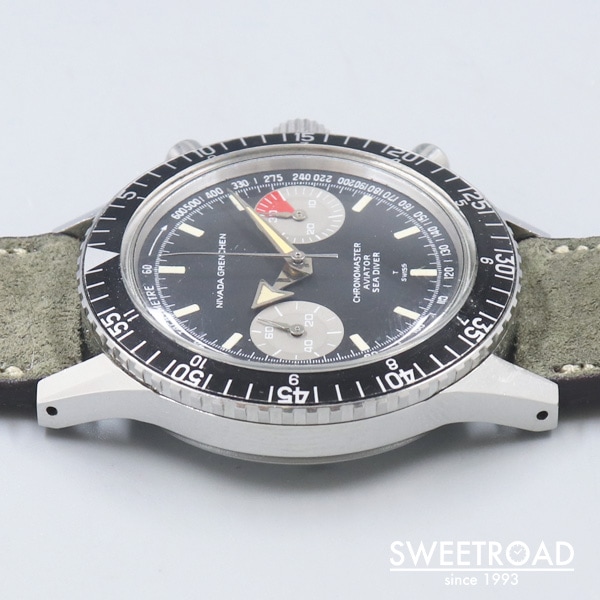 【agete 】 ニバダ・グレンヒェン クロノマスター・アビエイター・シーダイバー