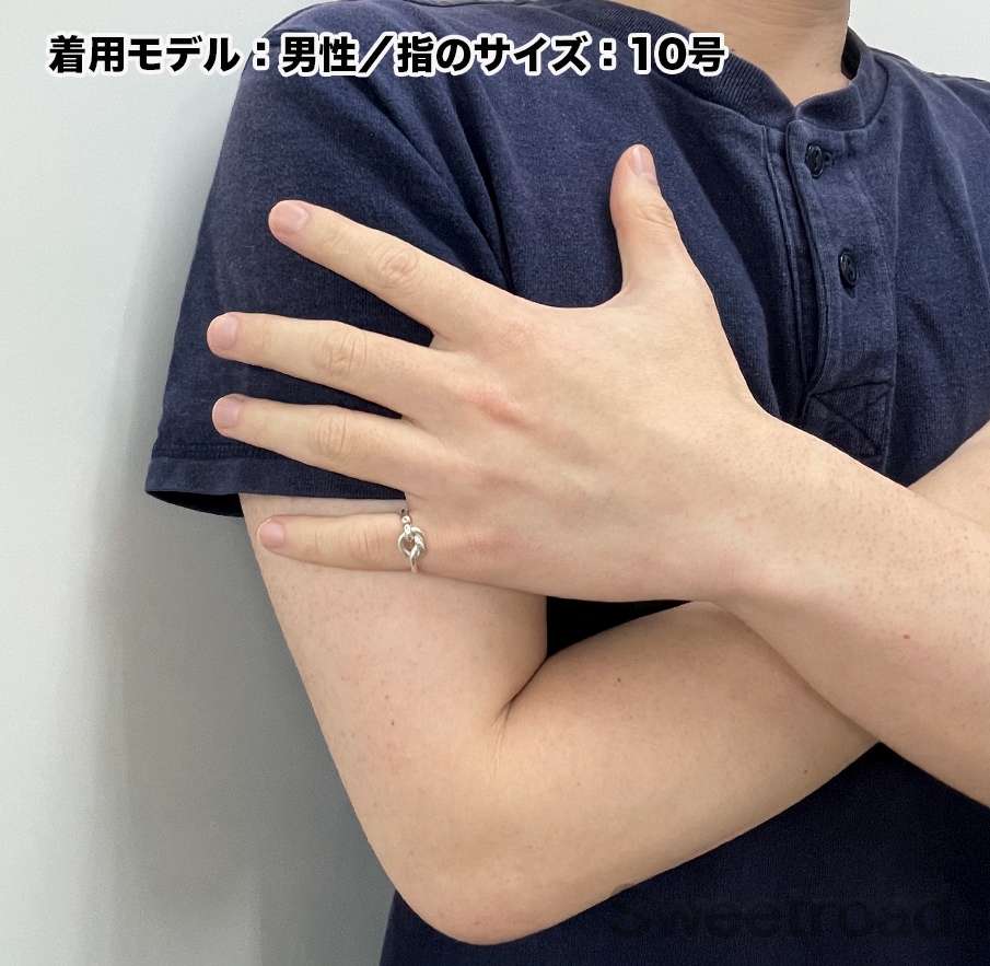 ティファニー フックアンドアイ ラブノットリング 10号 | スイート