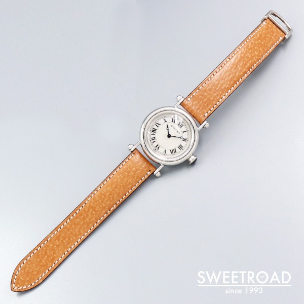 カルティエ ディアボロ LM Pt・プラチナ Ref.1462.1 Cal.Piaget9P2