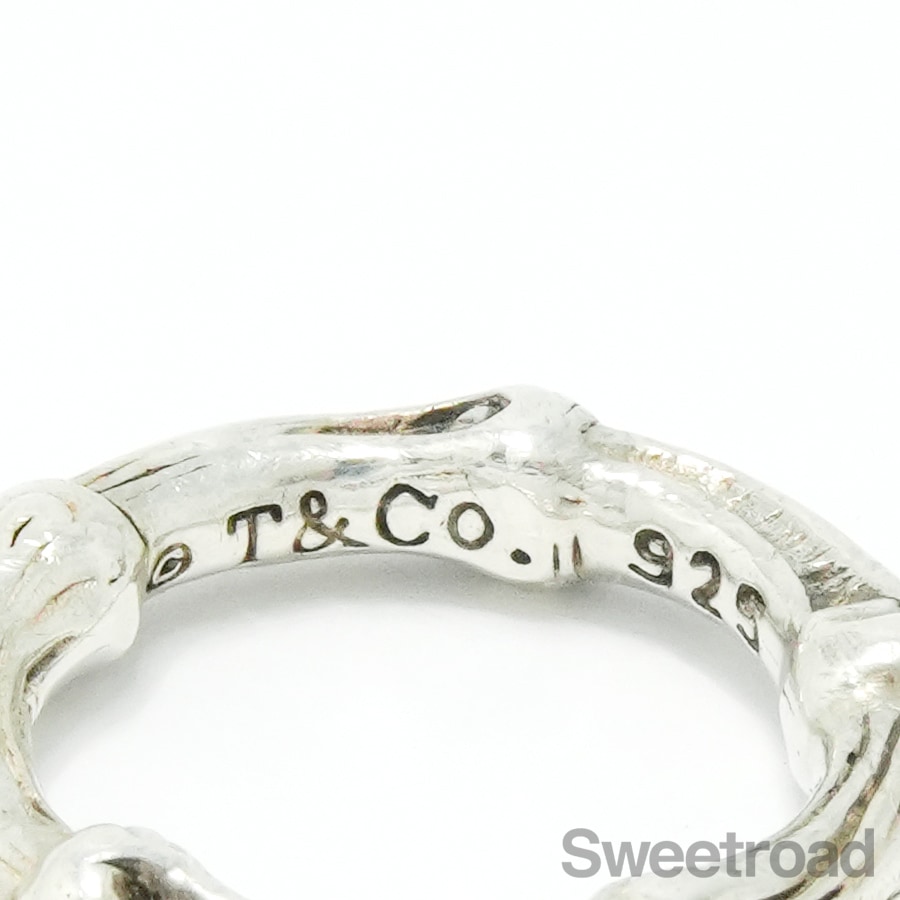 【TIFFANY&Co】鏡面仕上げ　バンブーリング　8号　希少　廃盤ヴィンテージ ティファニー バンブーリング 8号 | スイートロード-Sweetroad