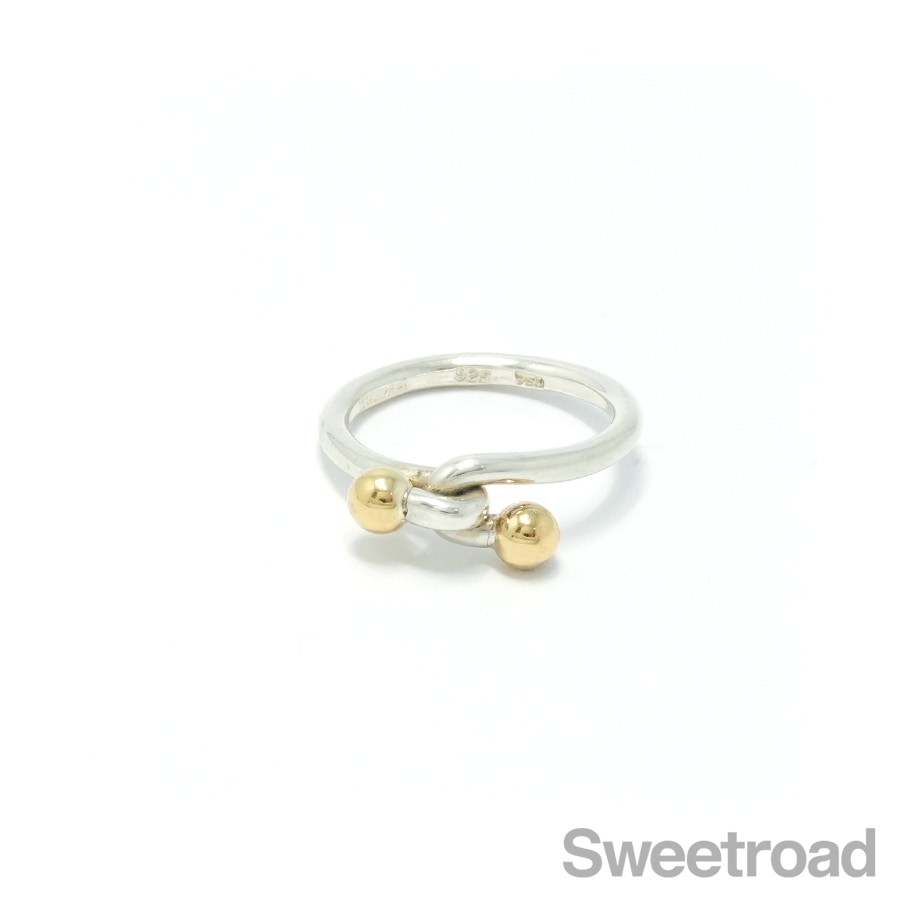 ティファニー フックアンドアイ ダブルアイリング 9号 | スイート