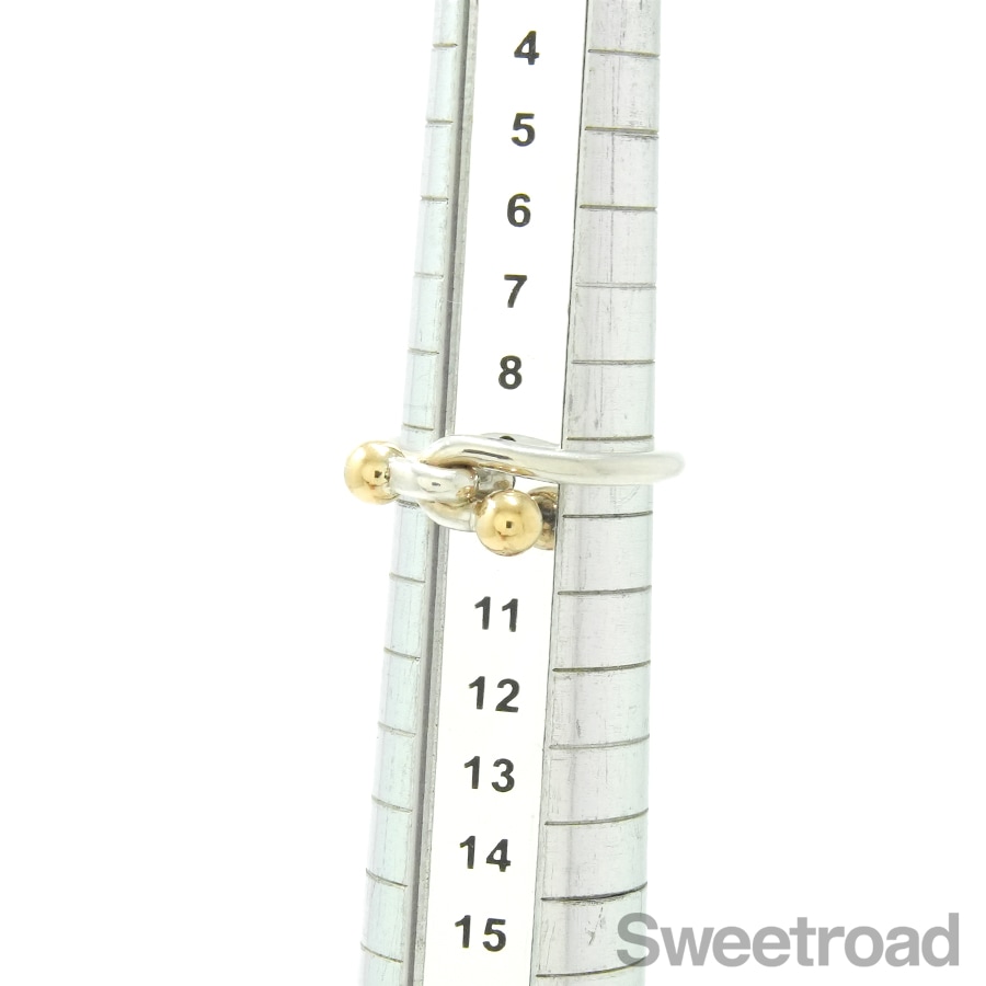 ティファニー フックアンドアイ Tiffany&Co.】ティファニー フック＆アイ リング 中古