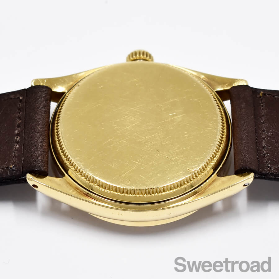 ロレックス オイスターパーペチュアル 18KYG エッフェル Ref.6569 1955