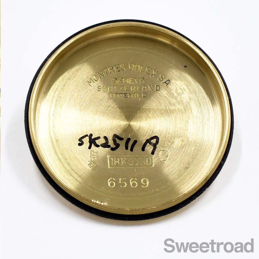 ロレックス オイスターパーペチュアル 18KYG エッフェル Ref.6569 1955