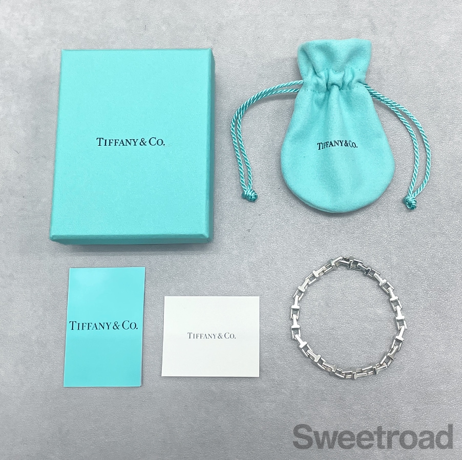 Tiffany & Co. チェーンブレスレット　スモール ティファニー Tナローチェーンブレスレット スモール | スイートロード
