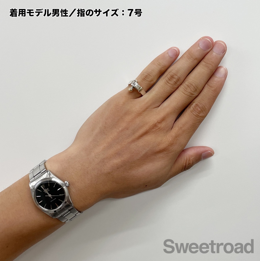 Tiffany & Co. フックアンドアイフラットワイヤーリング 9号 ティファニー フックアンドアイフラットワイヤーリング 9号
