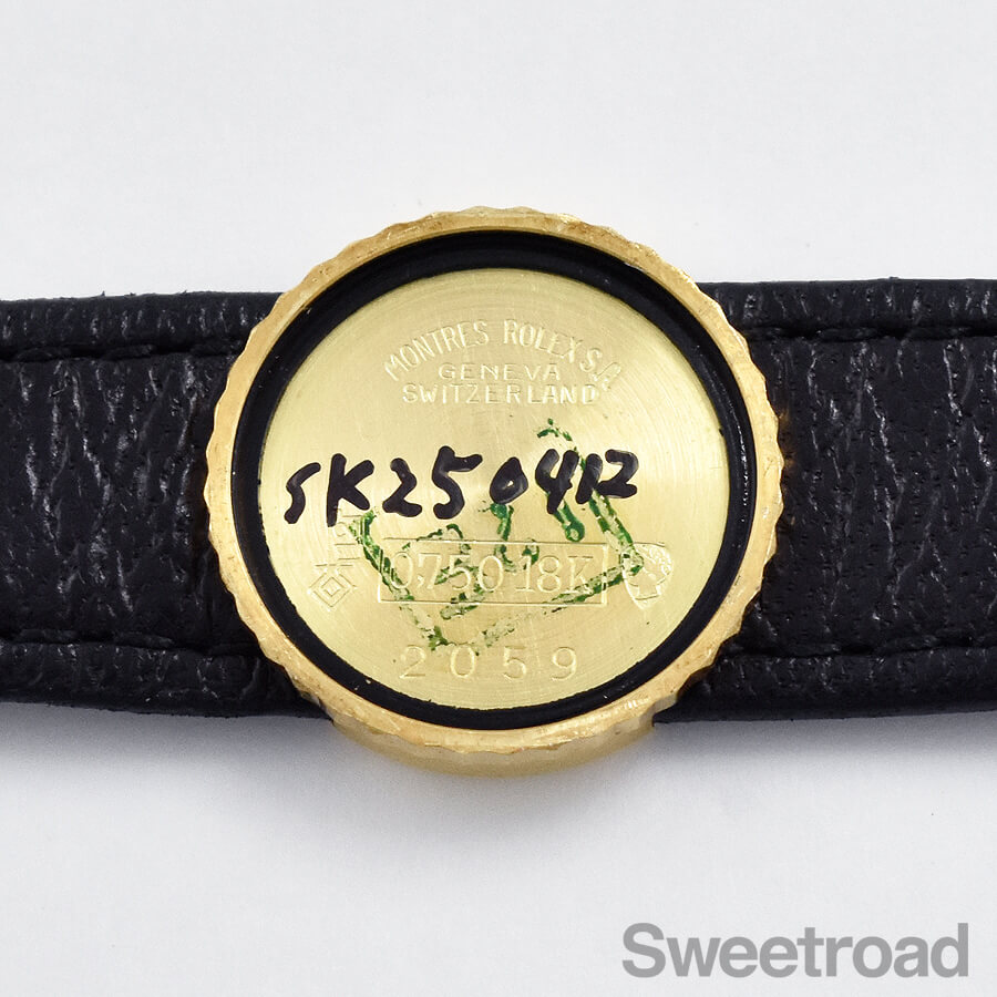 ロレックス カメレオン・オーキッド 18KYG Ref.2059 1963年製