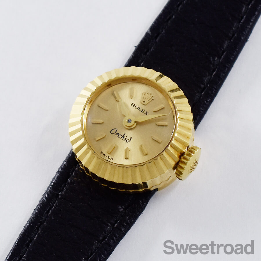 ロレックス カメレオン・オーキッド 18KYG Ref.2059 1963年製