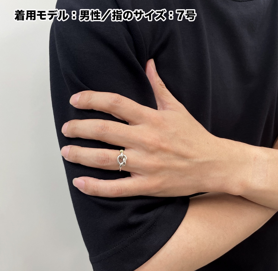 ⭐️ティファニー⭐️9号 フックアンドアイ ラブノットリング 保管品 ティファニー フックアンドアイ ラブノットリング 12号 | スイート