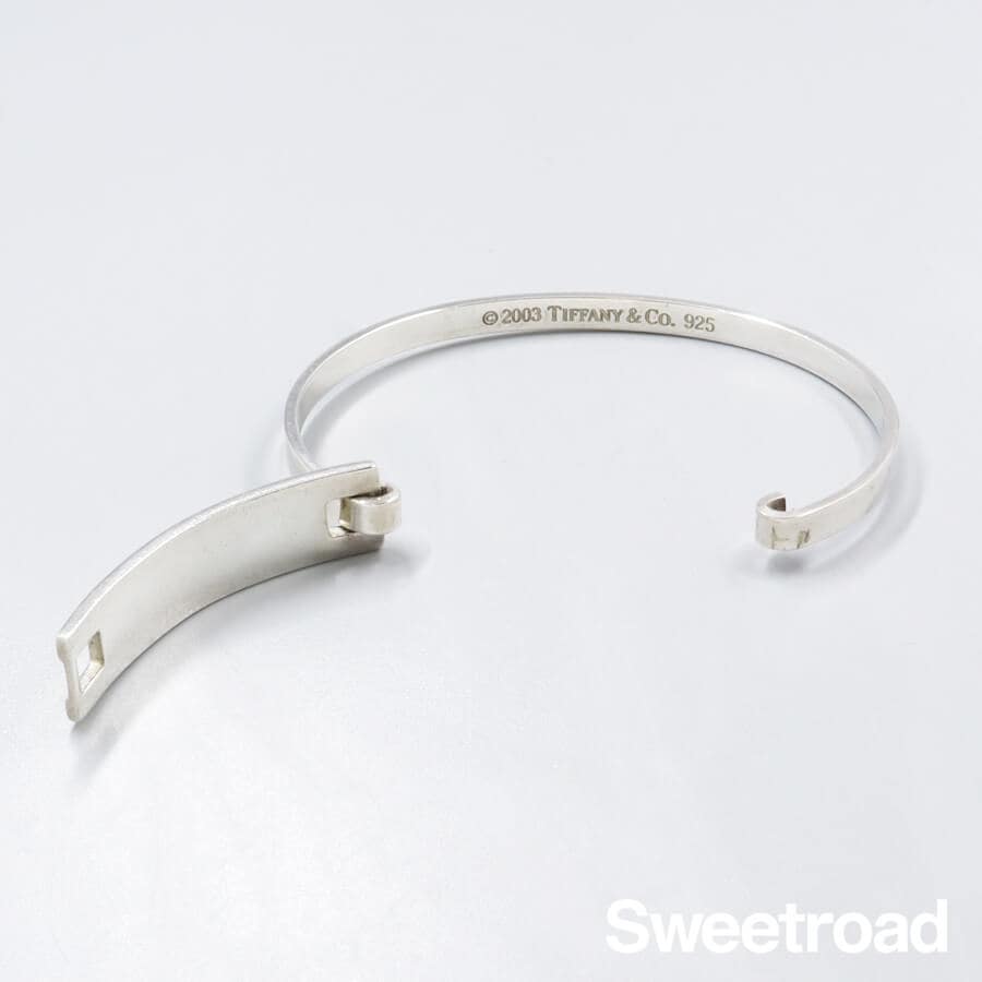Tiffany & Co ティファニー 2003年 レクタングル IDプレート