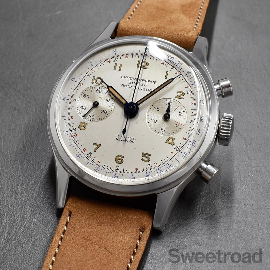 クロノグラフスイス ランデロン48 1960年代 | スイートロード