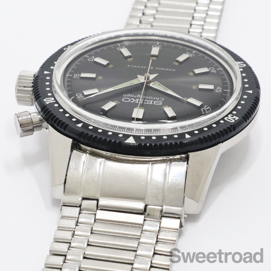 セイコー ワンプッシュクロノグラフ 初期型 Ref.45899 1964年製