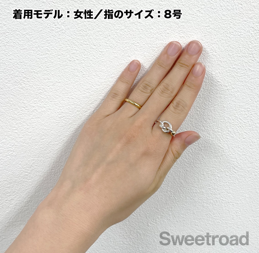 ティファニー フックアンドアイ ラブノットリング 10号 | スイート