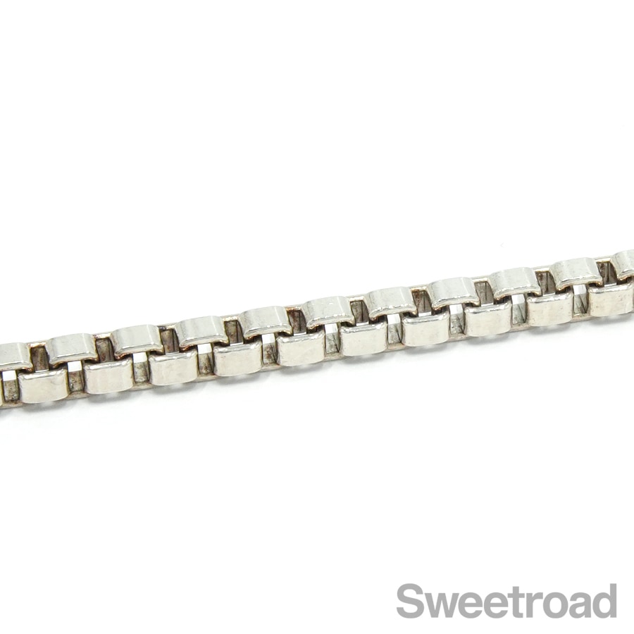 良品　オールド　ティファニー　ベネチアン　チェーンブレスレット　シルバー　y2k TIFFANY & Co. ベネチアン ブレスレット シルバー 925 | MixTHINKS
