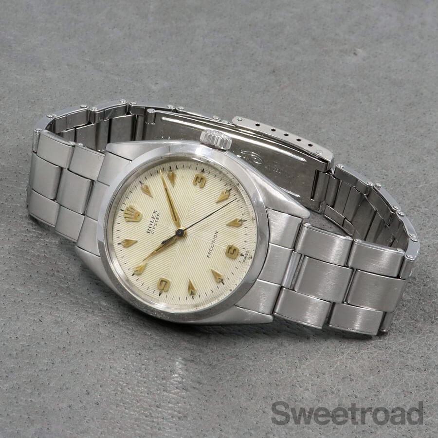 ロレックス オイスター Ref.6422 シェブロン 1956年製 w-31707gnz