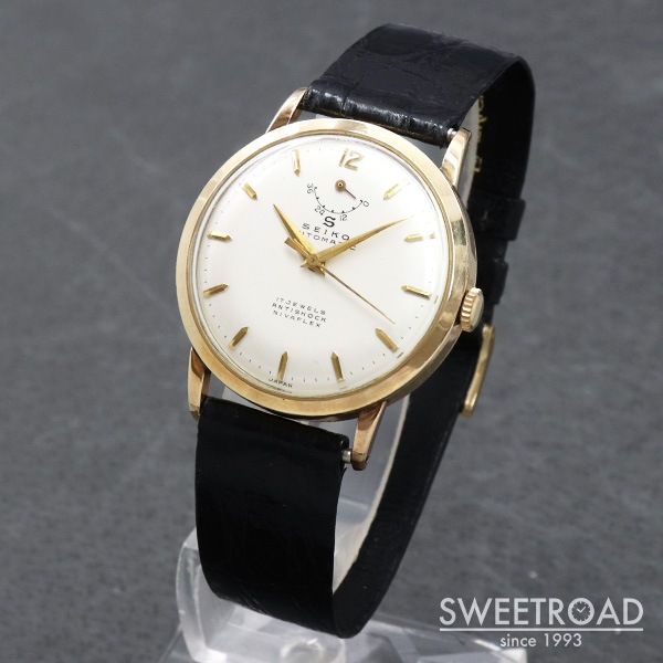 SEIKO セイコー　インジケーター　17石　14015 14金張り SEIKO セイコー インジケーター 17石 14015 14金張り - メルカリ