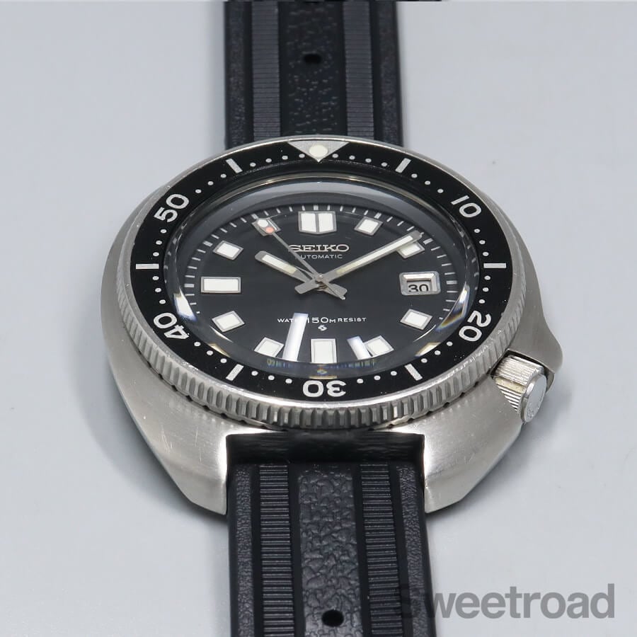 セイコー 美品 150mダイバー 2ndモデル・後期型 Ref.6105-8110 植村