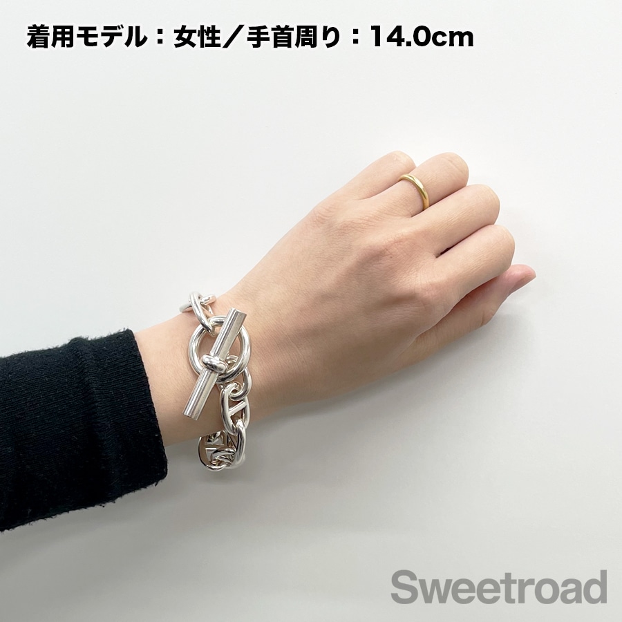 シェーヌダンクル レディース HERMES（エルメス） ブレスレット シェーヌダンクル MM HERMES Chaine