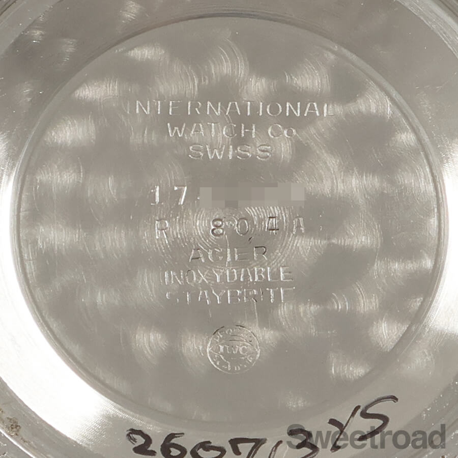 IWC Ref.R804A Cal.8541 1963年製 | スイートロード-Sweetroad