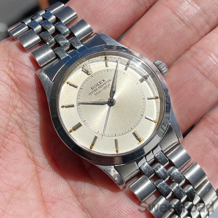 【ぴよひな】ROLEX ロレックス　オイスターパーペチュアル ROLEX OYSTER PERPETUAL REF.6532 TWO-TONE DIAL – TIMEANAGRAM