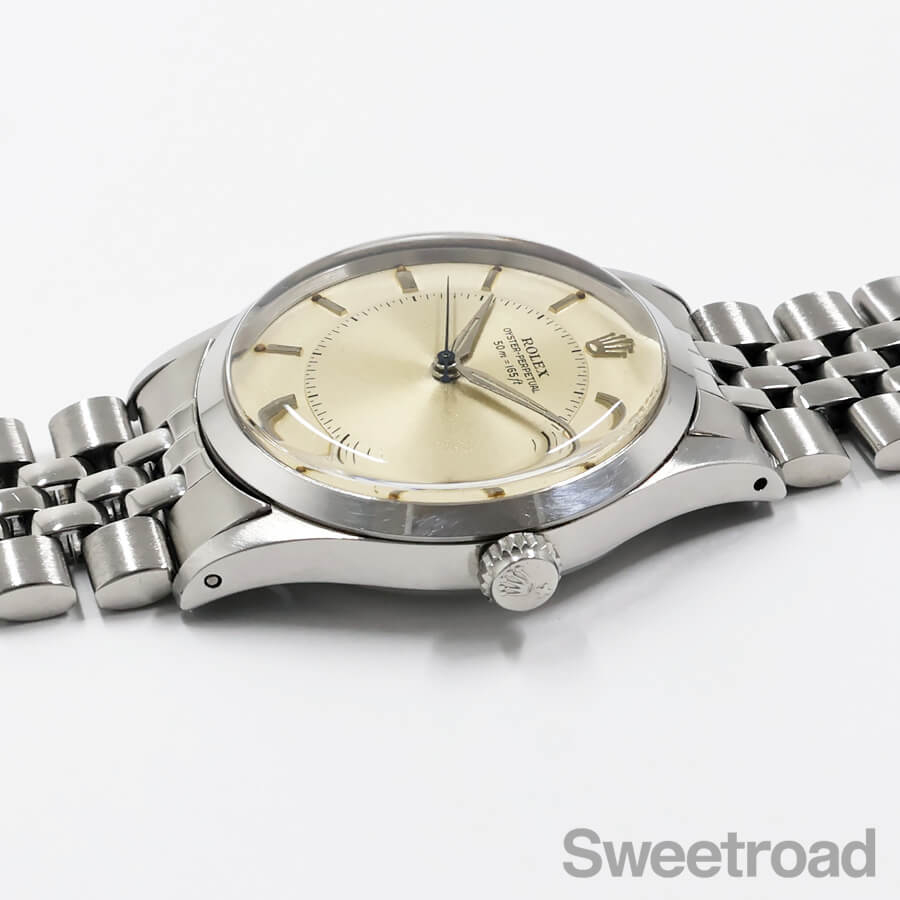 時計 ROLEX OYSTER ロレックス/オイスターパーペチュアル/シルバーダイヤル/Rolex