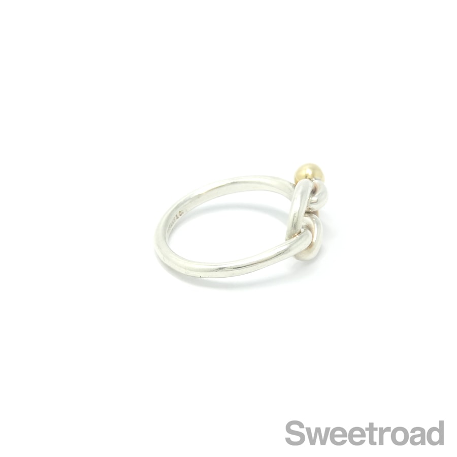 ティファニー　TIFFANY　11号　フック＆アイ リング　良品　0714 ティファニー TIFFANY 11号 フック＆アイ リング 良品 0714