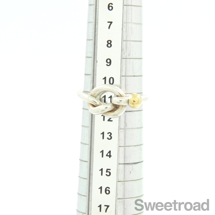 Tiffany & Co. フック＆アイ リング 11号 TIFFANY&Co.】ティファニー