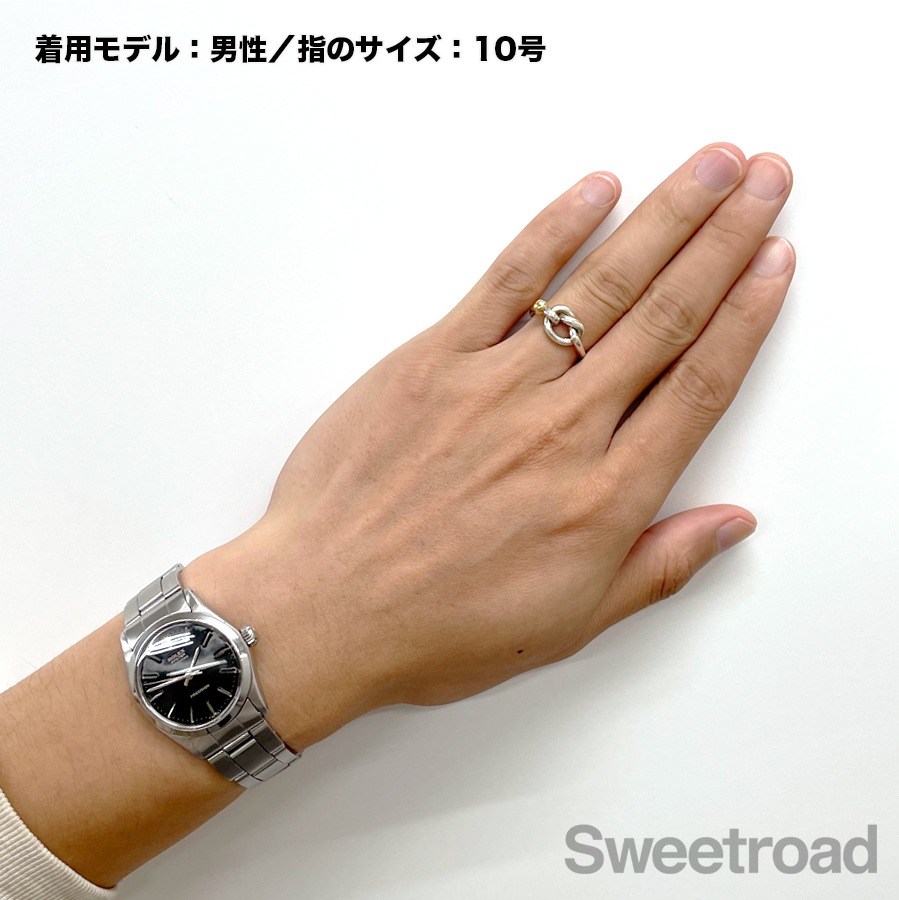 ティファニー フックアンドアイ ラブノットリング 11号 | スイート