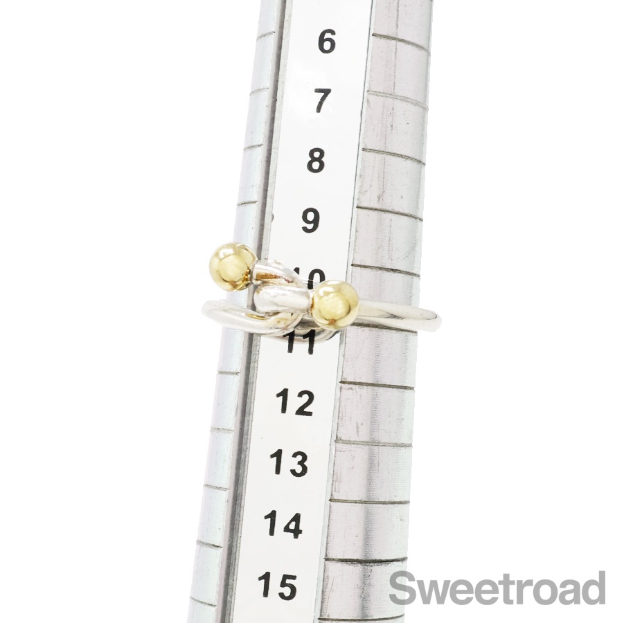 ティファニー フックアンドアイ ダブルアイリング 10号 | スイート