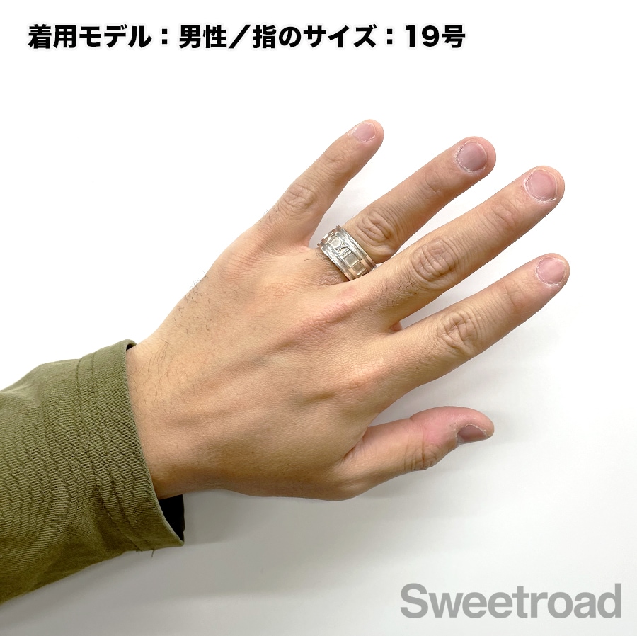 【希少】 サイズ21号 アトラスワイド Tiffany ティファニー リング ティファニー アトラスリング ワイド 21号 | スイートロード-Sweetroad