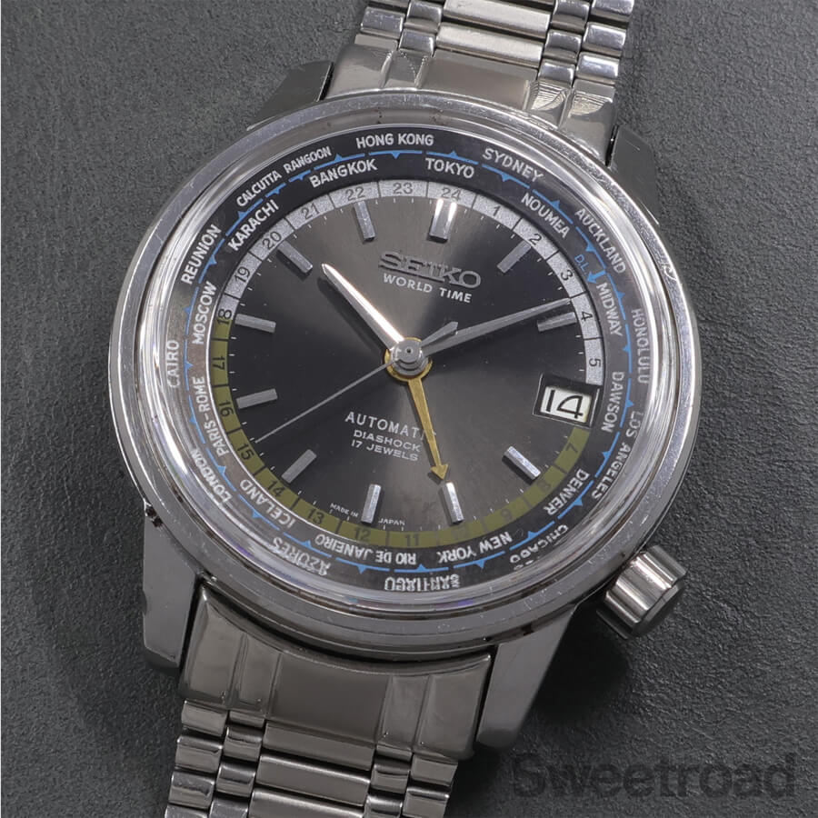 セイコー ワールドタイム 1stモデル Ref.6217-7000 1964年製