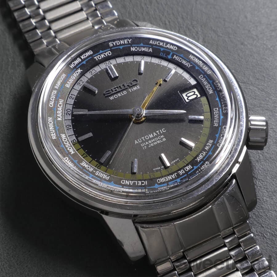 セイコー ワールドタイム 1stモデル Ref.6217-7000 1964年製