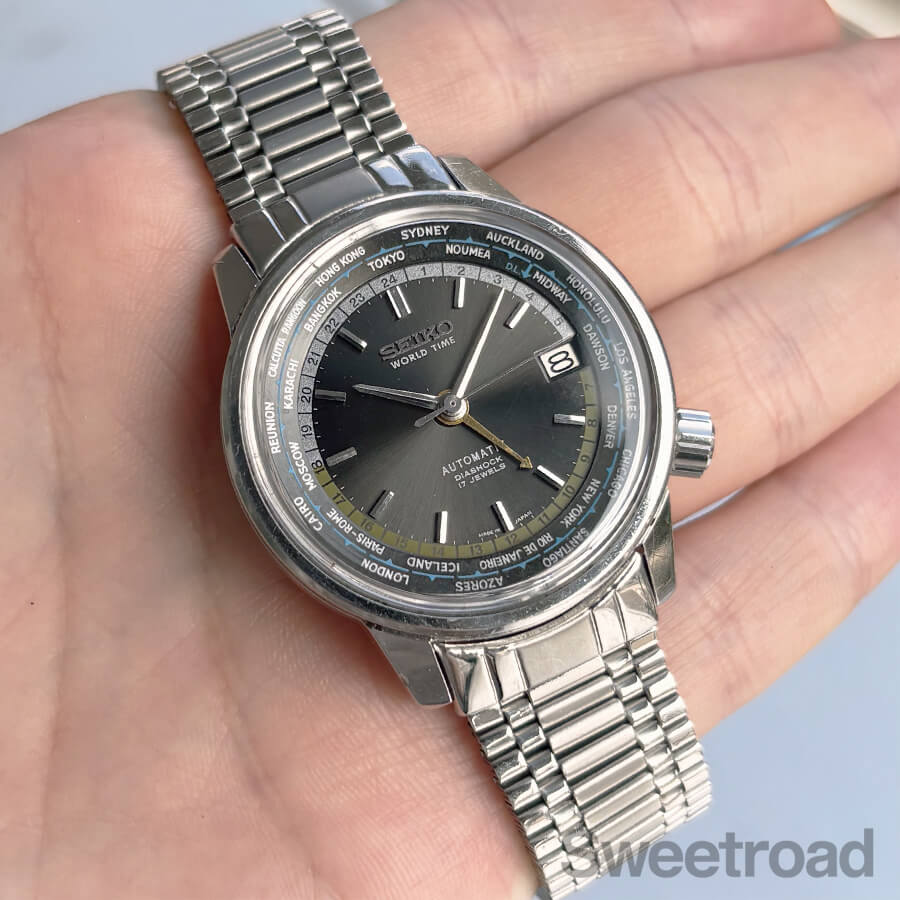 セイコー ワールドタイム 1stモデル Ref.6217-7000 1964年製