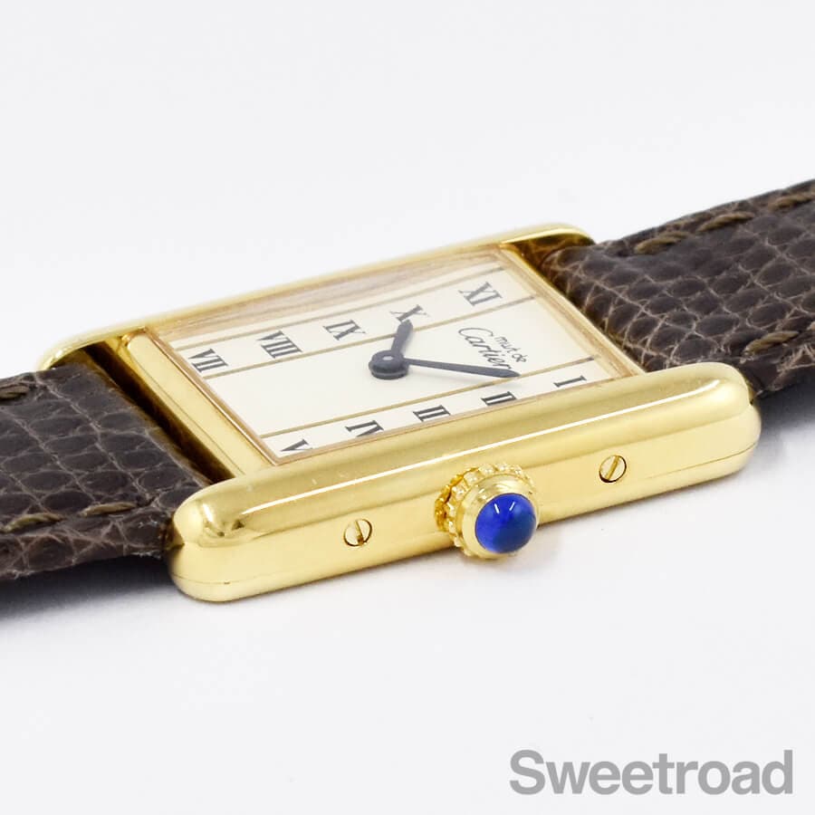 カルティエ マストタンク 1920ダイヤル SMサイズ Ref.1613 クォーツ